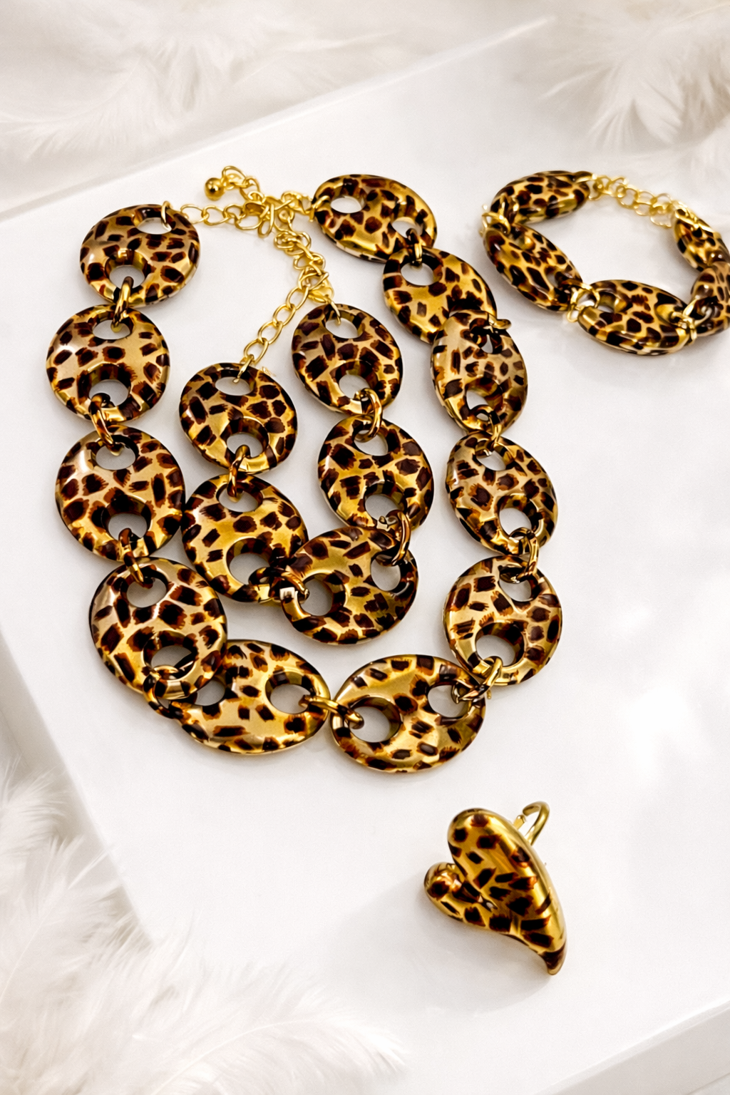 lulumi leopart muse set