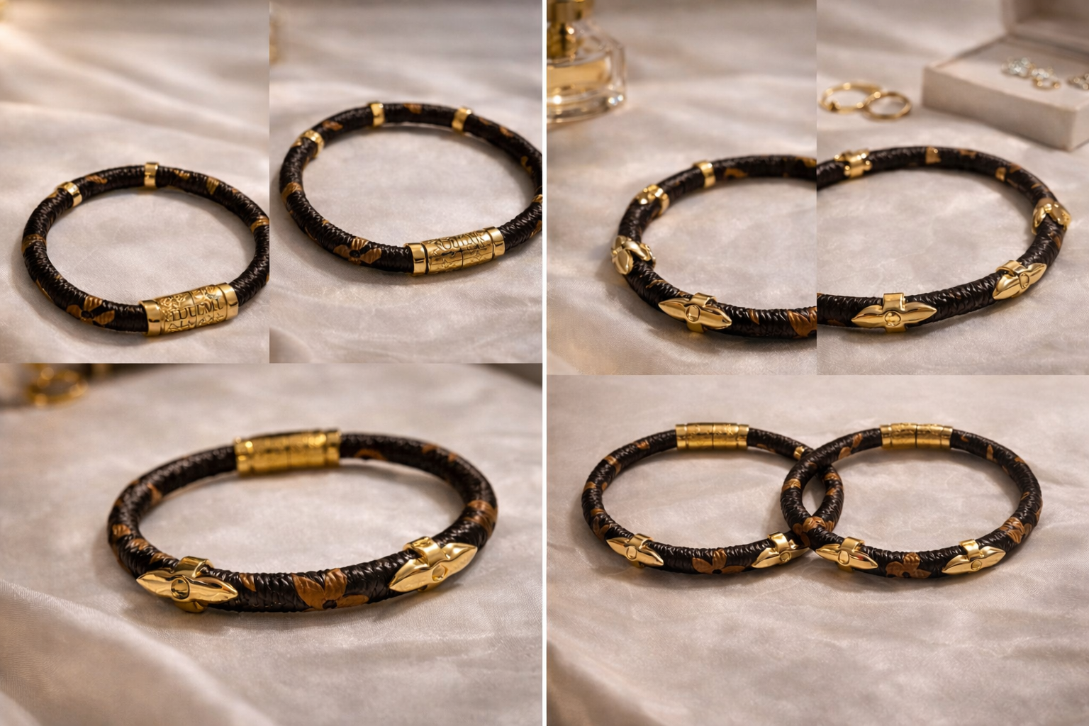 Royale Rope Bracelet – Gold Tone