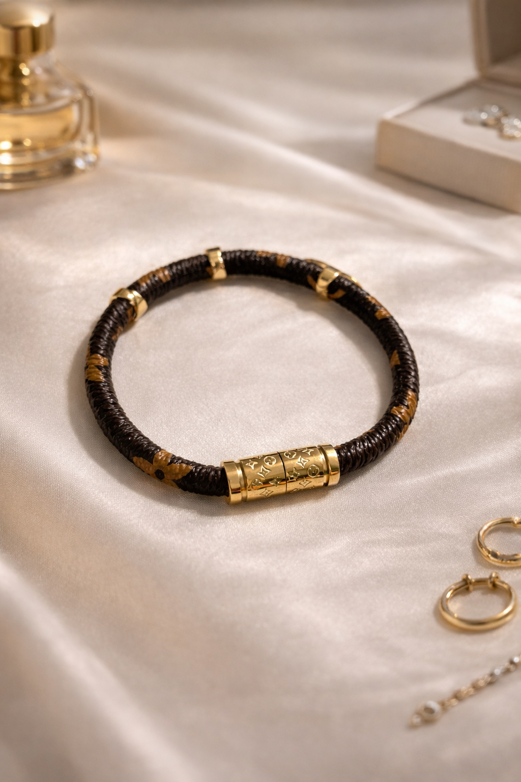 Royale Rope Bracelet – Gold Tone